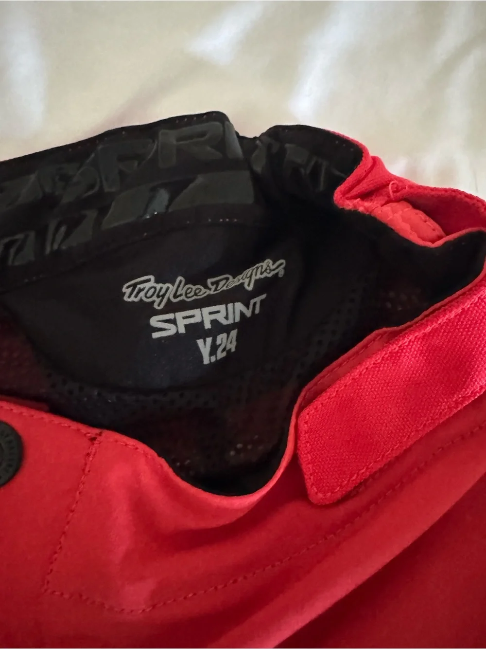 Kids Red BMX/Motocross Pants